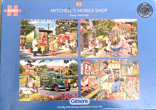 500 piece jigsaw puzzles - x,