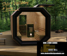 QUBE Sauna cabin outdoor