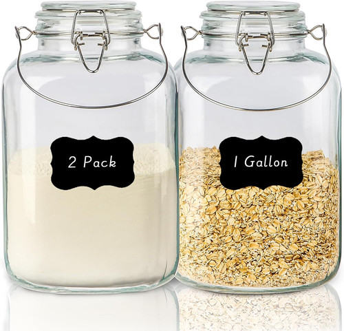 Gallon airtight glass - gallon, food