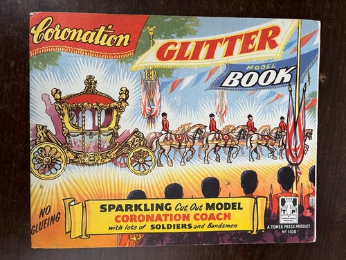 Coronation glitter model book - coronation,