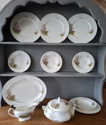 Bone china dinner service - bone,