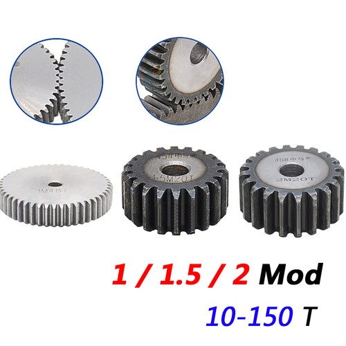 Mod spur gear 10t - 1/1.5/2, to