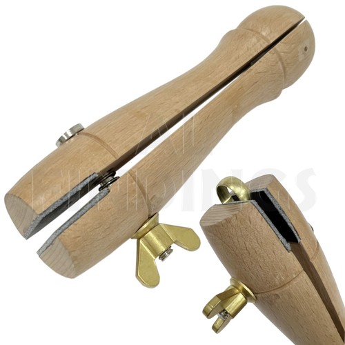 Wooden ring clamp with wing - wooden,
