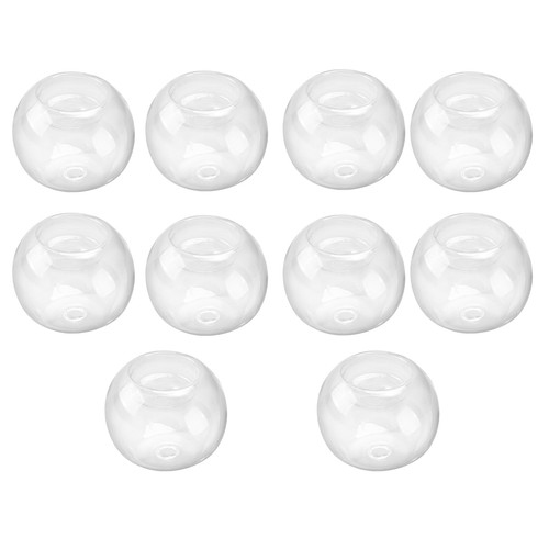 10x clear glass - 10x, candle