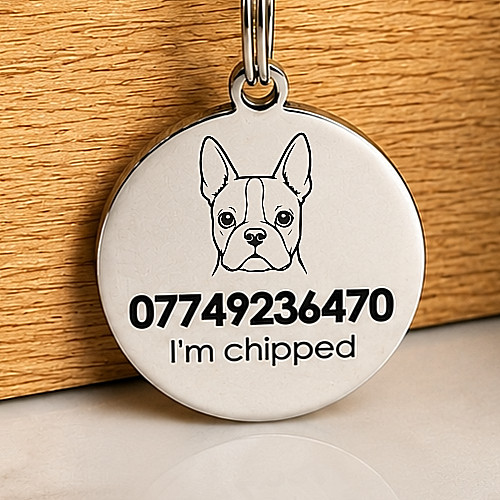 Personalised boston terrier - personalised,