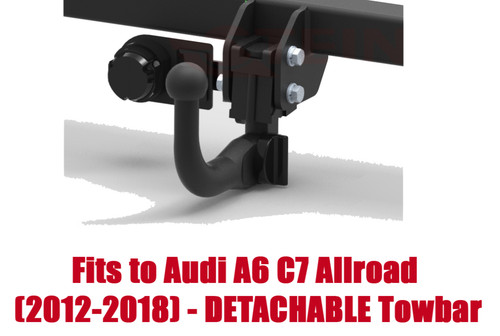 Detachable tow bar for audi - bar, a6