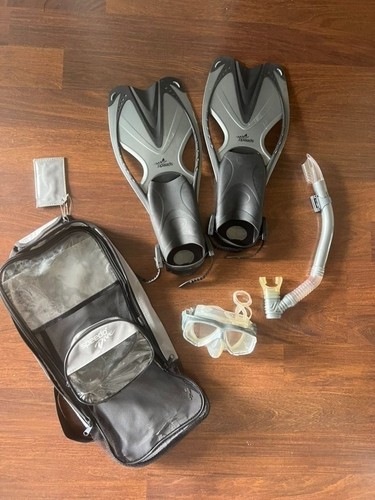 Speedo snorkel set fins mask - speedo,