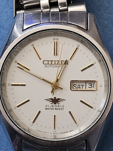 Vintage citizen men silver - vintage, men's