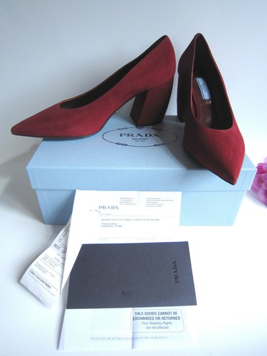 Prada nubuck shoes size 39 - size,