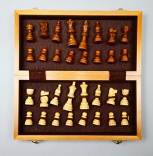 Wooden Chess Set Folding