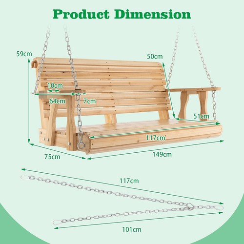Person porch hanging - 2-person,