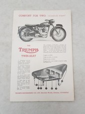 TRIUMPH TWIN SEAT Motorcycle