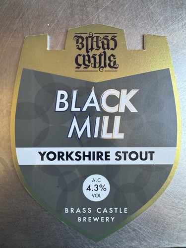 Brass castle brewery beer pump - brass,