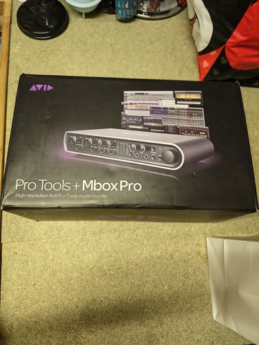 Avid mbox pro firewire - 3, audio