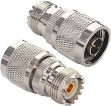 PL259 UHF Female Socket To N type Male  Plug adaptor Convertor