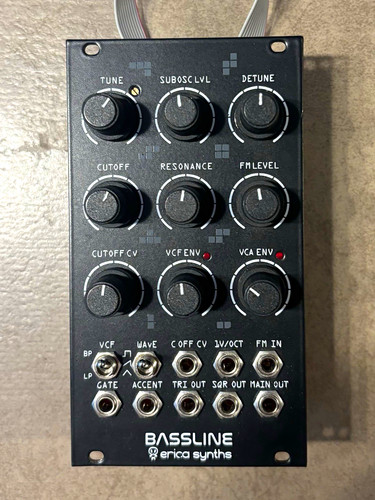 Erica synths bassline - erica, analogue
