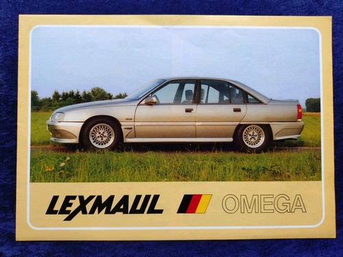 Opel omega lexmaul brochure - omega, a