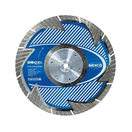 Flush cut diamond blade - diamond, mexco