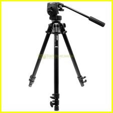 Manfrotto Saba 190 Treppiede per fotocamera con testa fluida 128. Cavalletto