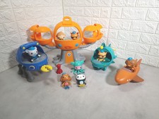 Kids Octonauts Bundle Octopod And Vehicles & 9 Figures Set Joblot 
