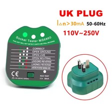 Socket Tester – 30mA RCD