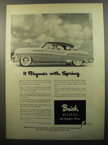 1950 buick riviera car - riviera, it