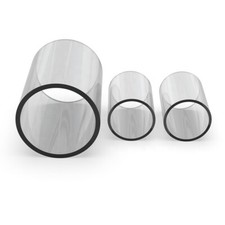 Clear Acrylic Tube Gloss Round