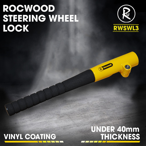 Steering wheel lock heavy duty - wheel,