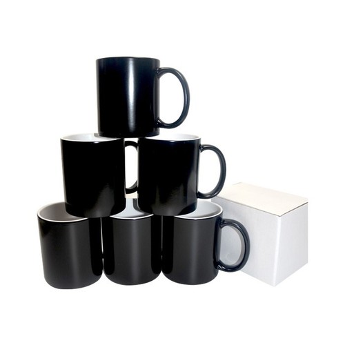 Sublimation mug coated black - sublimation,