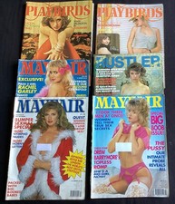 Mayfair magazine x 3 Vintage
