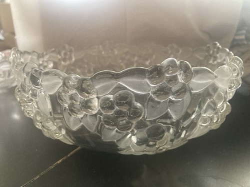 Vintage large heavy glass - 2,