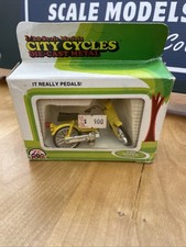 Vintage City Cycles Moped H385 Diecast 1980s 1990s