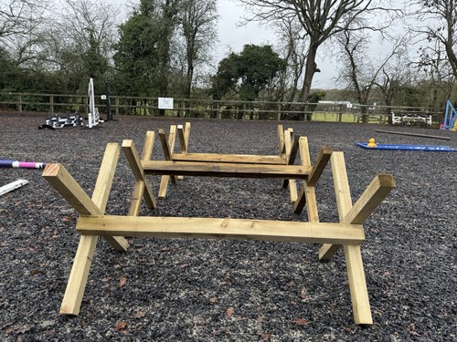 Cavaletti horse jumps - jumps, 3