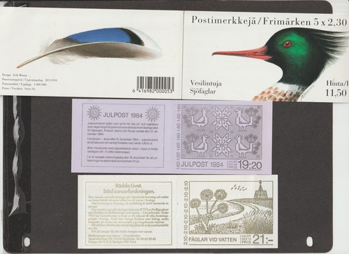 Scandinavian stamp booklets - scandinavian,
