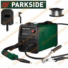 Parkside Inverter Flux Cored Wire Welder Welding Machine IP21S Gasless Class A