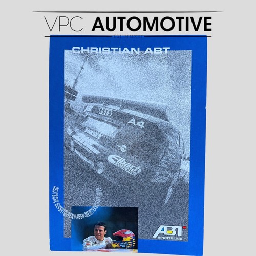 Christian abt audi sport team - abt,