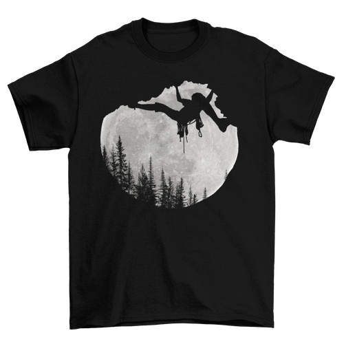 Moonlight rock climbing - moonlight,
