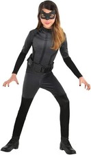 Amscan Catwoman Cat Woman Superhero Girls Fancy Dress Costume Age 8/10