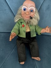 Irish Collectible Rubber Figure 1950s 10 Inches possible crolly leprechaun