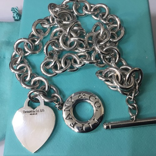 Tiffany plain heart tag - tiffany,