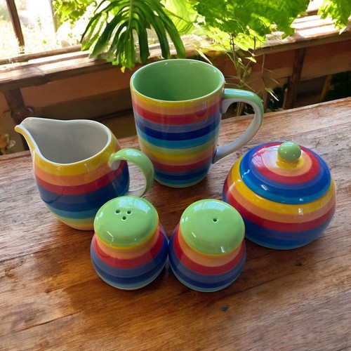 Fairtrade rainbow striped - rainbow,