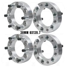 4X WHEEL SPACERS HUBCENTRIC SPACER SET 6x139.7 FOR FORD RANGER 38MM ALUMINIUM
