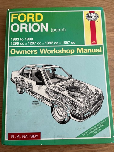 Haynes manual 1009 ford - haynes, orion
