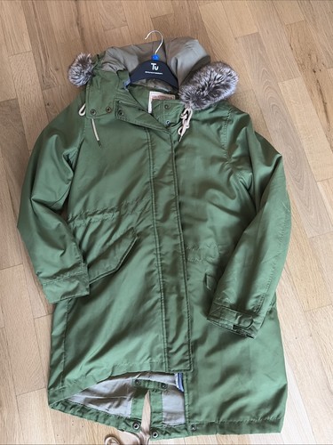 Levi green parka fishtail - levi’s,