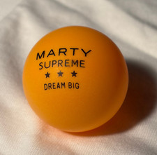 MARTY SUPREME ping pong ball