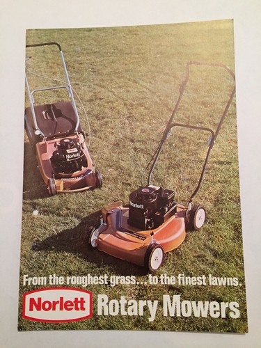 Norlett rotary lawn mowers - ,