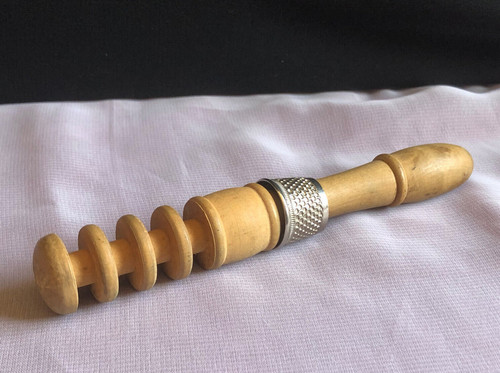 Antique turned wood treen - antique,