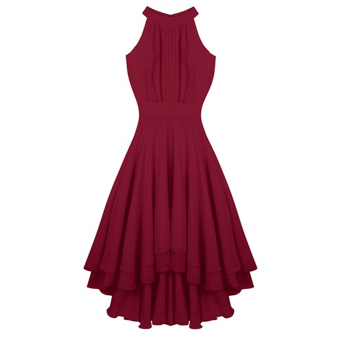 Womens elegant chiffon lace - uk,