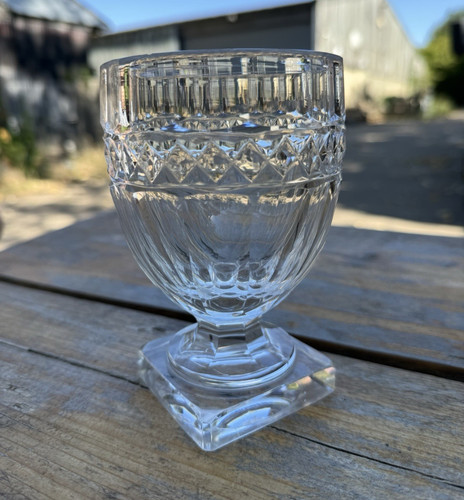 Pair antique georgian cut - pair,