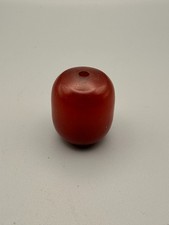 Antique Orange Bakelite Bead